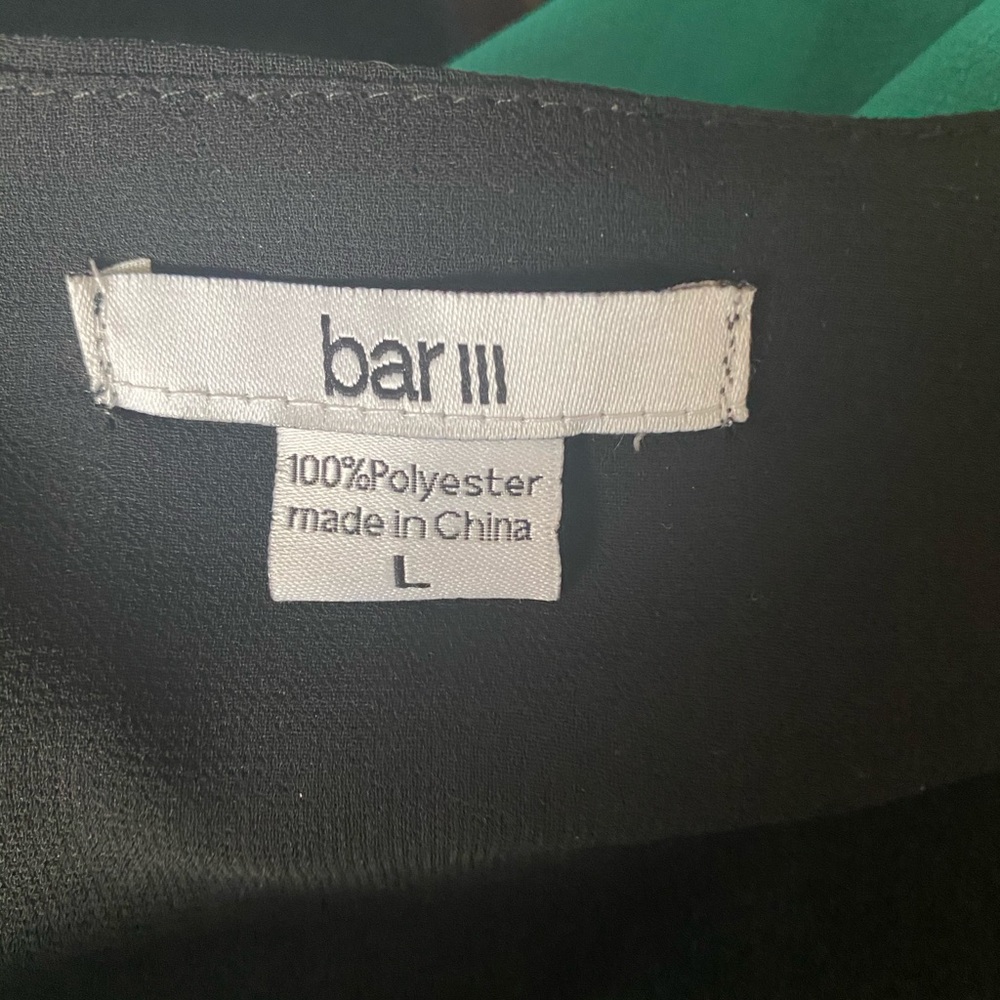 Bar Iii High Low Color Block Top - image 4